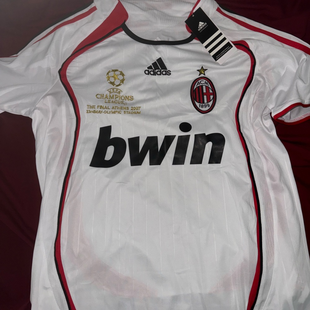 2007 Champions League Final AC Milan Jersey